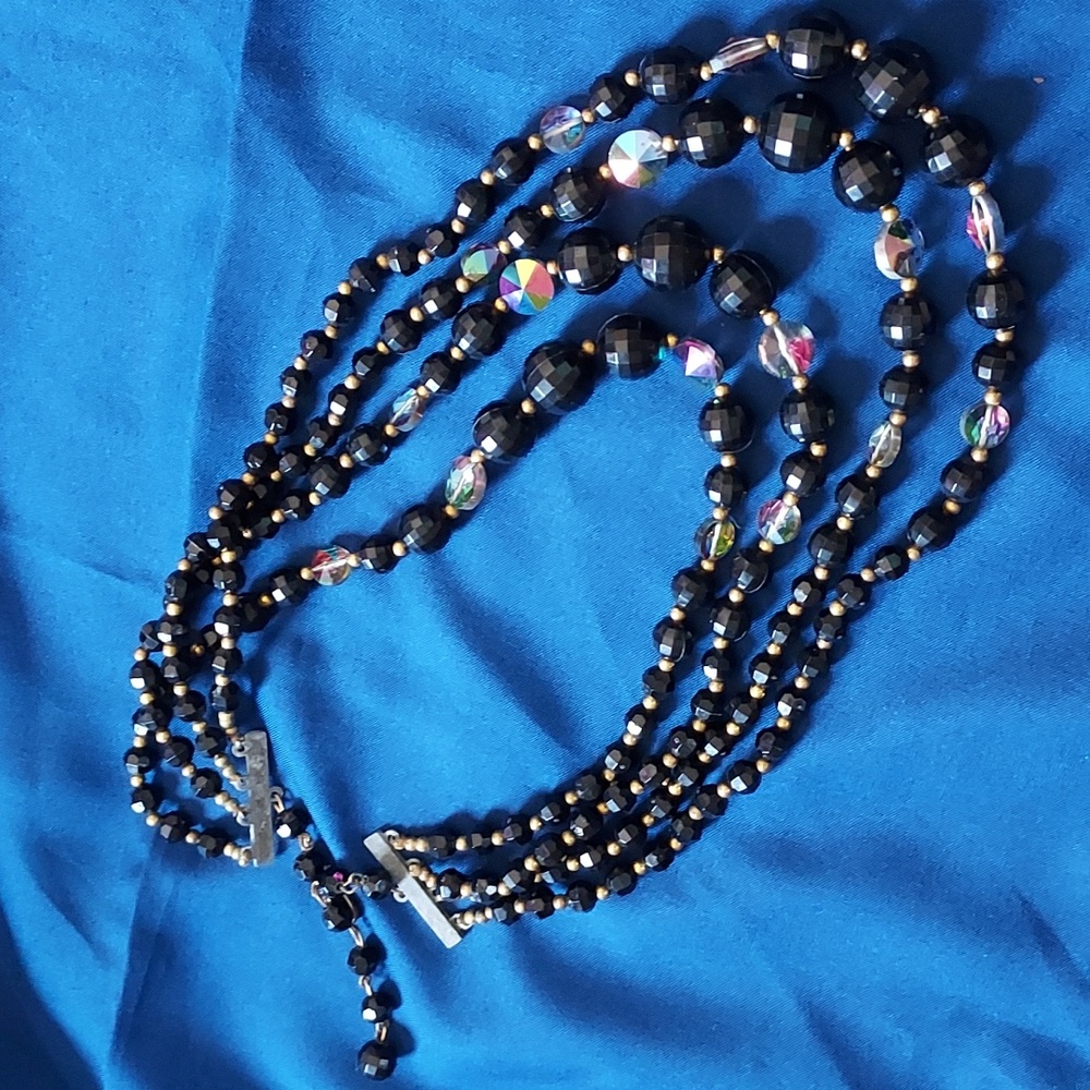 Vintage black necklace
